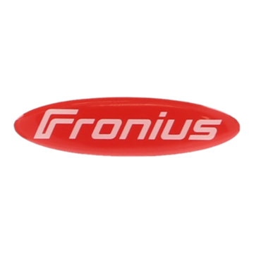 Aufkleber Fronius Logo 3D 31x8