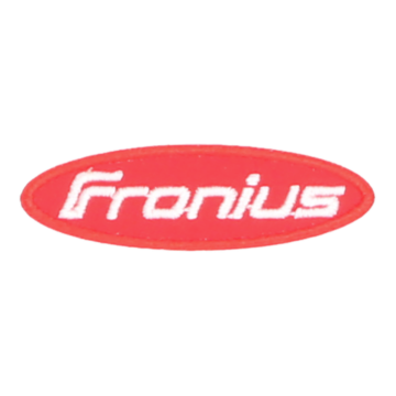 Fronius Logo Bügelpatch