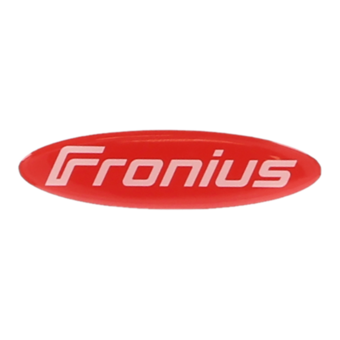 Aufkleber Fronius Logo 3D 45x12